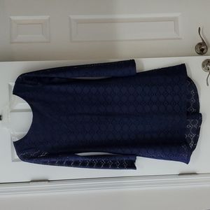 Navy dress, size small, Love, Fire brand